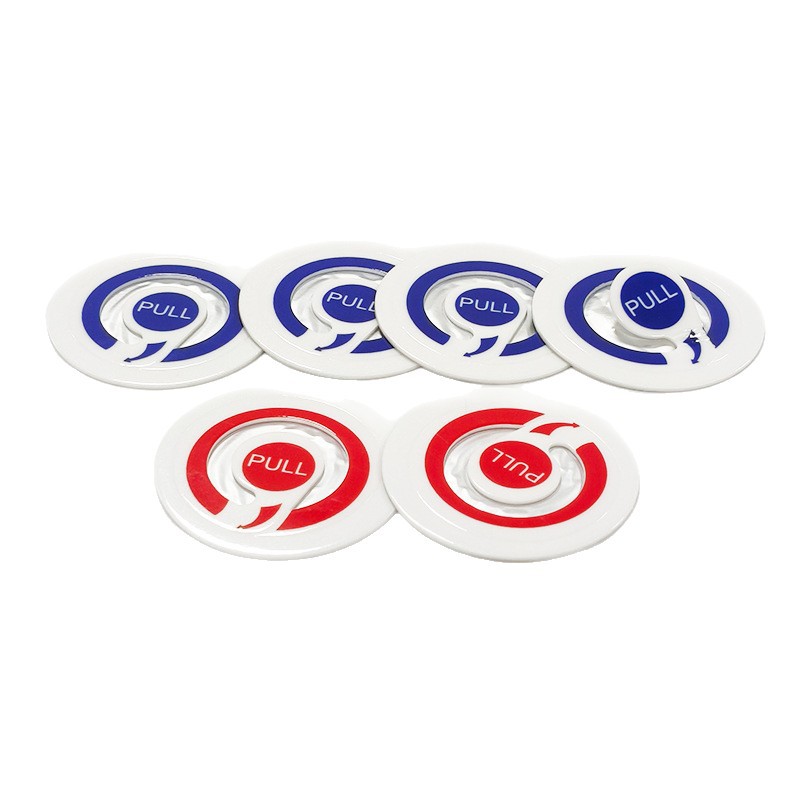 Motor oil bottle pull tab seals